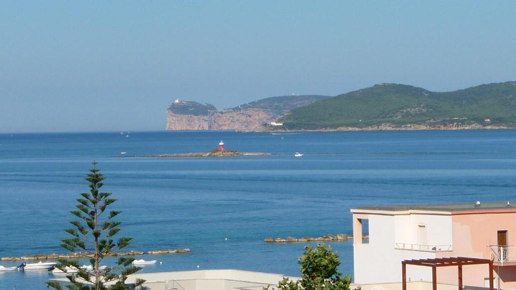 Royal Apartment Sea View Alguer Exterior foto