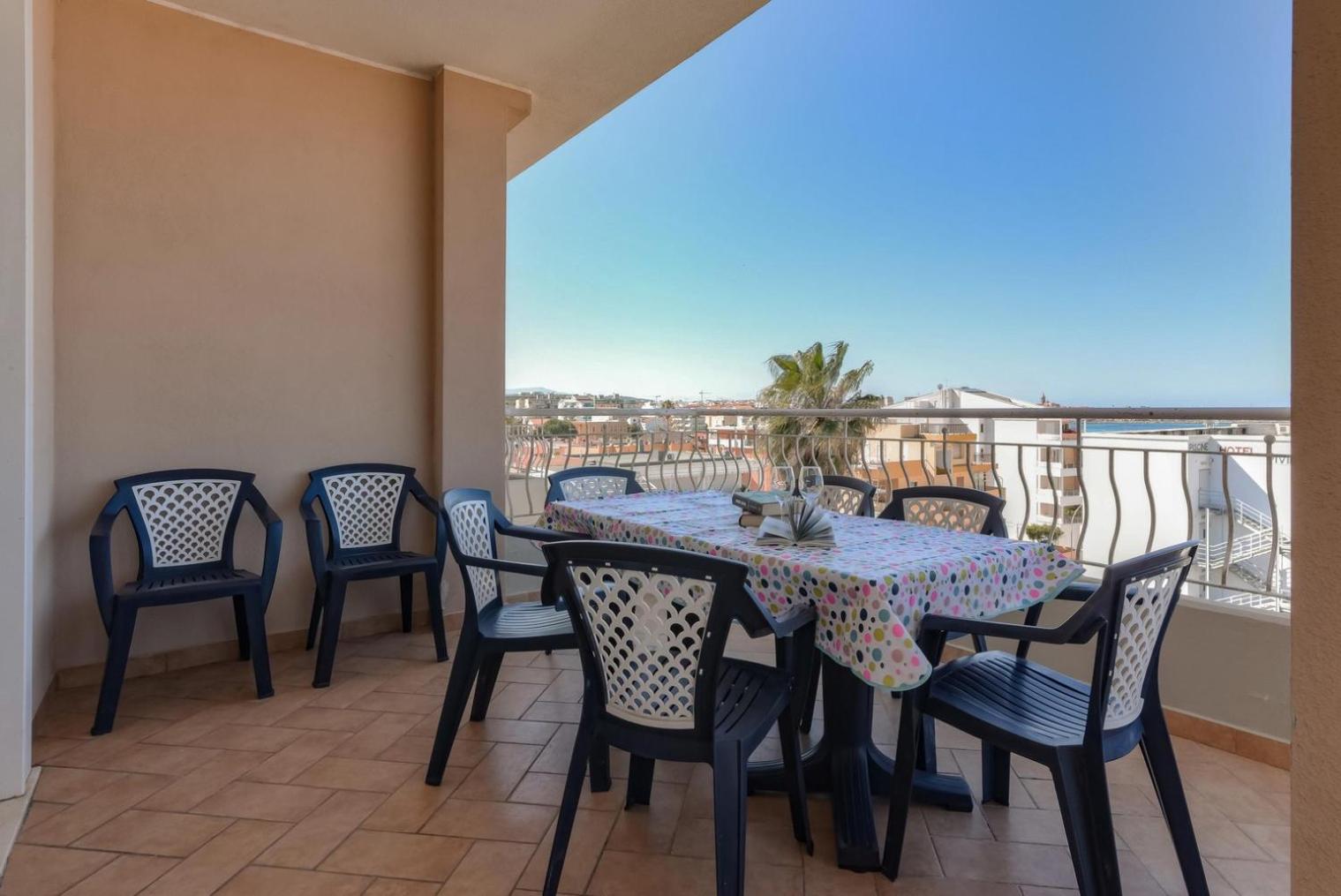 Royal Apartment Sea View Alguer Exterior foto