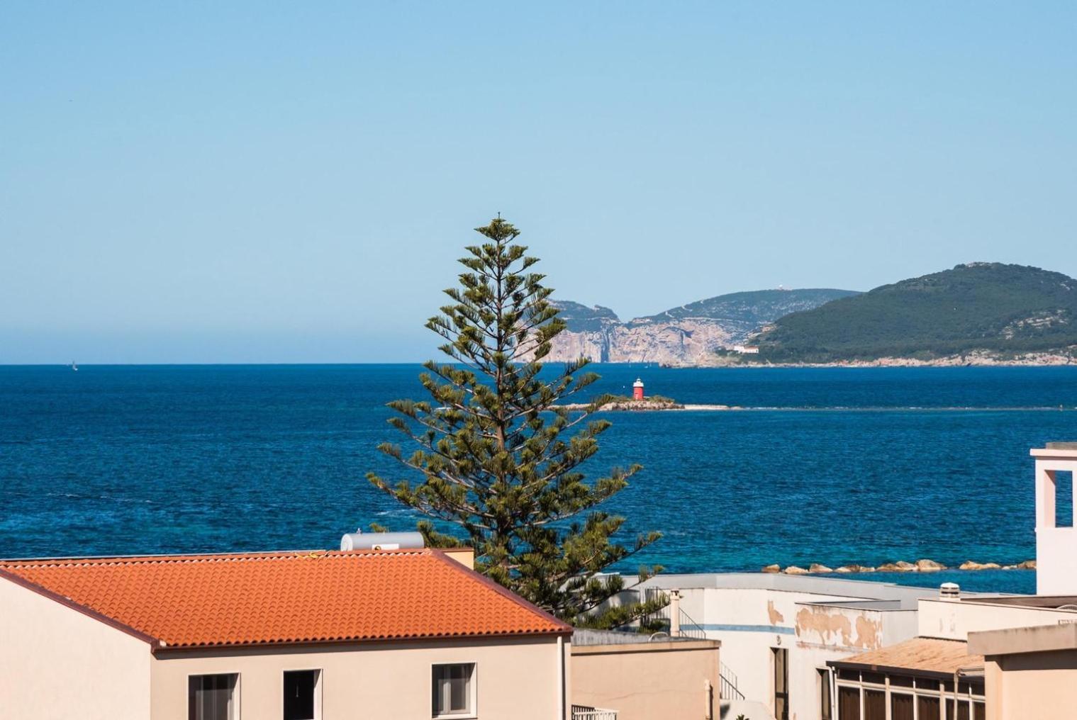 Royal Apartment Sea View Alguer Exterior foto