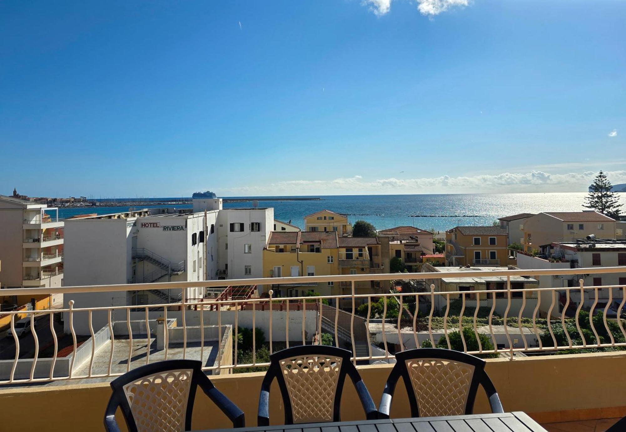Royal Apartment Sea View Alguer Exterior foto